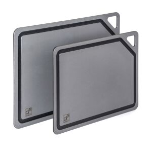 G21 EcoCut szeletelődeszka természetes cellulózból – 2 darabos készlet, grafit színben 145088052 - Vágódeszka