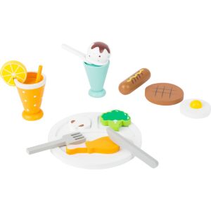 Legler Ebédidő - fa étkészlet és élelmiszerek 145088400 - Játék élelmiszer