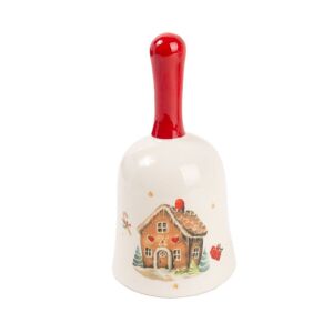 Kerámia csengő mézeskalácsház 14cm 145088814 - Karácsony