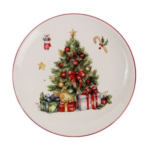 Kerámia kistányér karácsonyfa 21cm 145088842 - Tányér