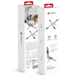 FORCELL F-GRIP Fold Stand X Pro asztali tartó, szürke 145089082 - Príslušenstvo k notebookom