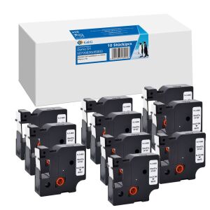 G&G (Dymo D1/45803/S0720830) 19mm / 7m 10x Feliratozógép szalag - Fehér alapon fekete 145089451 - Irodaszer & Írószer