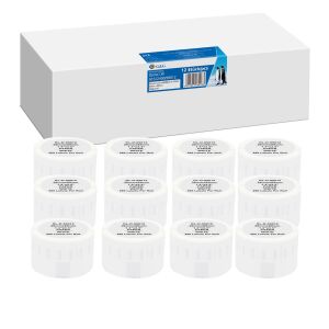 G&G 36 x 89 mm Etikett címke Dymo 99012 / S0722400 hőnyomtatókhoz 12db (260 címke/tekercs) 145090363 - Irodai papíráru