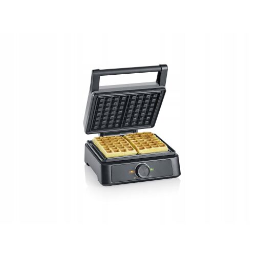 Severin WA 2125 Belga gofrisütő 1600W - Fekete / Inox 145090606