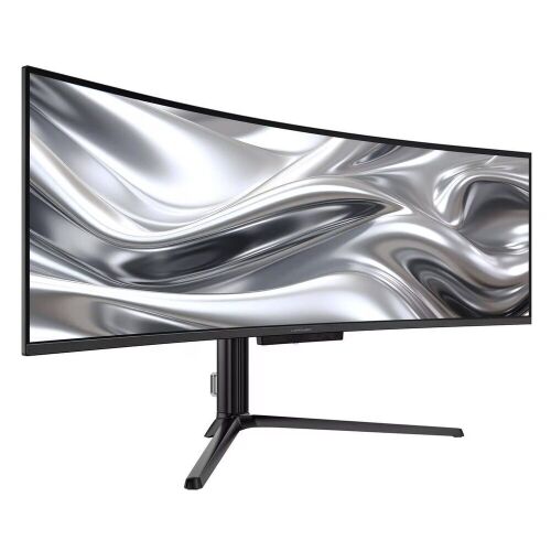 LC-Power 49" LC-M49QCO 32:9 DQHD QD-OLED Ívelt Gaming Monitor 144 Hz - Fekete 145090659