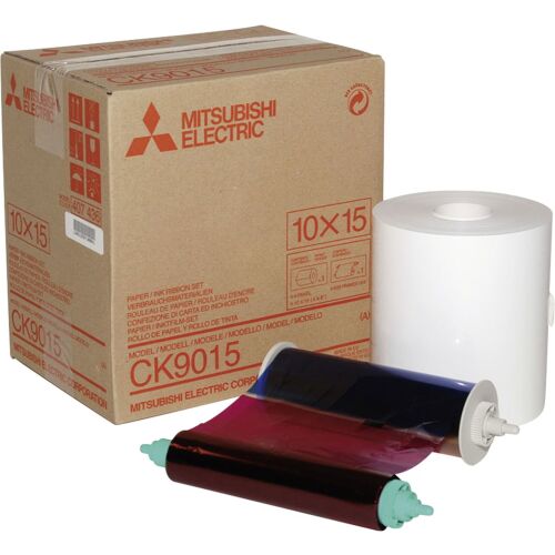 Mitsubishi CK-9015 10×15 cm Szublimációs Fotópapír és Festékszalag (2×400 db/csomag) 145090853