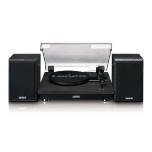 Lenco LS-100BK Bakelit Vinyl lemezjátszó - Fekete 145091325 - Lemezjátszó