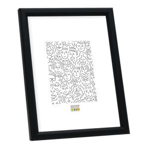 Deknudt S236K2 15 x 20cm Fa képkeret - Fekete 145091511 - Lakberendezés