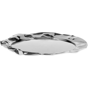 Alessi Foix Polirozott rozsdamentes acél Kerek tálca 44 cm - Ezüst 145091527 - Tálalás