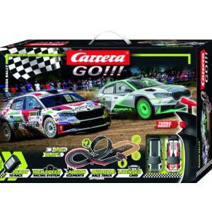Carrera GO 62584 Škoda Rally Elektromos versenypálya szett távirányítóval - 4,9 m 145091695 - Carrera