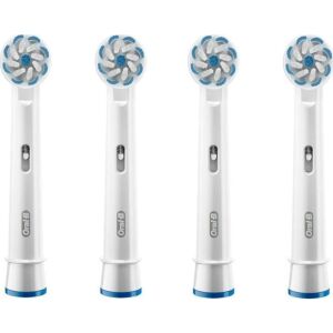Oral-B Sensitive Clean 80339545 fogkefe fej 4 db Fehér (EB 60-4 SENSI UT) 145091844 - Fogkefe és szájzuhany pótfej