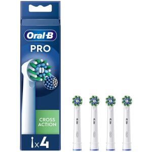 Oral-B CrossAction 4 db Fehér (893036) 145091861 - Fogkefe és szájzuhany pótfej