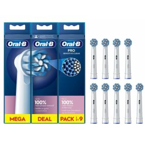 Oral-B Pro Sensitive Clean 9 db Fehér (S0452893) 145091914 - Fogkefe és szájzuhany pótfej