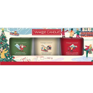 YANKEE CANDLE karácsonyi készlet 2025 3×142 g (5038581166483)