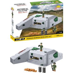 Cobi 3136 Regelbau 667 1:35, 2 f, II. világháborús német bunker (COBI-3136) 145092428 - Műanyag építőjáték