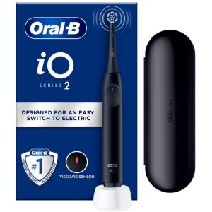 Oral-B iO2 Felnőtt Rezgő fogkefe Fekete (S0462161)