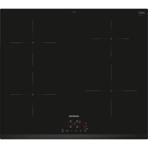Siemens iQ100 EH631BEB6E főzőlap Fekete Beépített 60 cm Zónás indukciós főzőlap 4 zóna (EH631BEB6E) 145092651 - Siemens