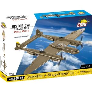 Cobi 5763 II WW Lockheed P-38 Lightning (H) 1:32 (COBI-5763) 145092770 - Műanyag építőjáték