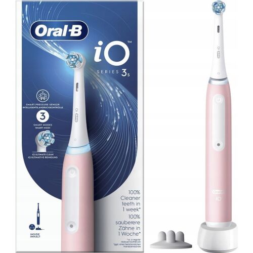 Oral-B iO 8006540730843 elektomos fogkefe Felnőtt Rezgő fogkefe Rózsaszín, Fehér (S7198864) 145092783