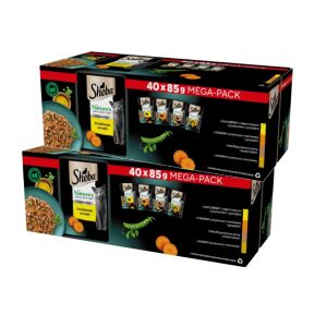 SHEBA nedves macskaeledel baromfi zselé tasakos 80x85