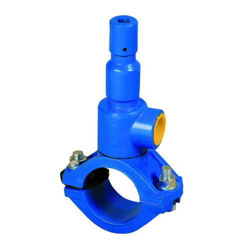 Csatlakozófúró DN160x40 PVC/PE csövekhez (önfúró), PN10, vízhez, GJL-szürke öntöttvas 145095970