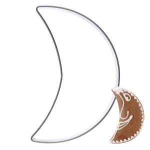 Acél hold alakú sütiforma 6 cm 145097342 - Főzőedény & Sütőedény