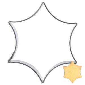 Acél csillag alakú sütiforma 5,5 cm 145099043 - Főzőedény & Sütőedény