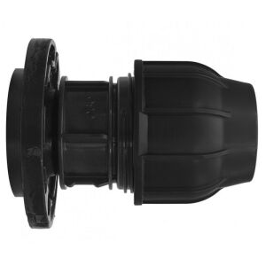 Szorítókarima PP 90x3"" DN80, PN10/PN16 karimával, PE csövekhez, fekete 145099985 - KPE idom