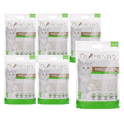 DIAMENTIQ Tofu Neutral Ultra csomósodó - növényalom - 6x2,5kg 145100976