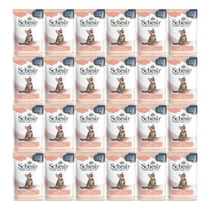 SCHESIR KITTEN Csirkemell filé macskaeledel kiscicáknak 24x85g