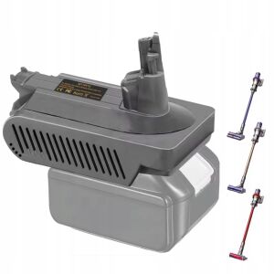 Makita 18 V-os akkumulátor adapter/átalakító Dyson V10-hez 145102838 - Porszívó kiegészítő