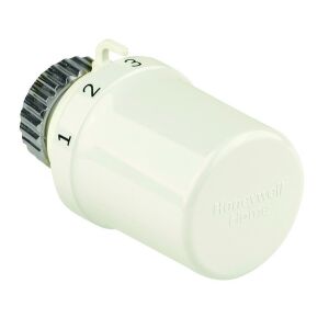 Kompakt termosztatikus fej sima felülettel és nagy energiahatékonysággal Thera-6 DA, Danfoss szelepbetétekhez, 6-28oC beállítás