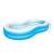 Bestway Lagoon inflatable pool, blue and white, 157x262cm, dimensions