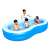Lagoon Medence inflatable pool with children playing, blue