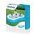 Bestway Lagoon inflatable pool, packaging, blue and white, 262x157cm