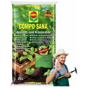 Vető-, foltvarrás- és gyógynövény-szubsztrát 20l Egészséges növekedéshez 145108653 - Kertépítés