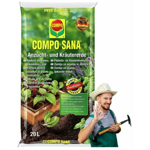 Vető-, foltvarrás- és gyógynövény-szubsztrát 20l Egészséges növekedéshez 145108653