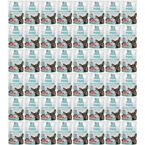 Brit Care Mini Pouch Lachs und Hering 48x85g 145108667 - Viehzucht