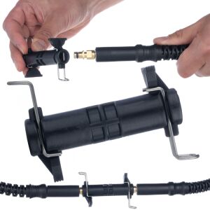 Adapter / Click-Click csatlakozó tömlők csatlakoztatásához, K sorozatú magasnyomású mosókhoz (K2, K3, K4, K5, K6 K7)