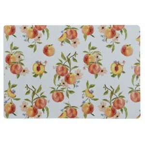 Asztali alátét 42,5x29cm Dekoratív barackminta 145112773 - Tányéralátét