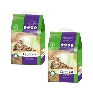 JRS Cat's Best Smart Pellets - csomósodó fa macskaalom - 2x10 kg