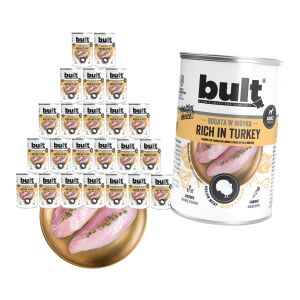 BULT Pulykában gazdag - nedves kutyatáp - 24x400g