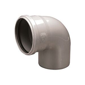 PVC-HT 75/88 szaniter könyök, belső szennyvízhez, hamuszínű