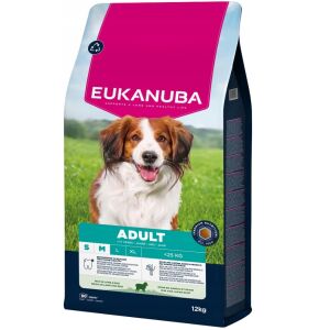 EUKANUBA száraz kutyatáp kis/közepes termetű felnőtt bárány és rizs 12 kg