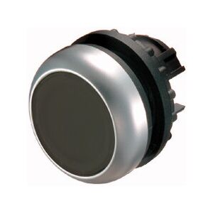 M22-DR-S meghajtó, lapos fekete gomb, vissza nem térő