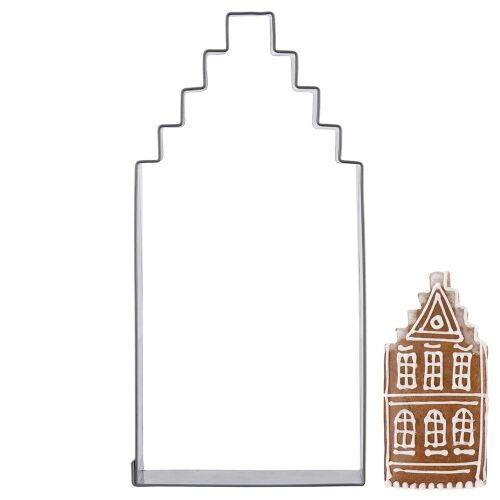 Acél házikó alakú sütiforma 12 cm 145119027