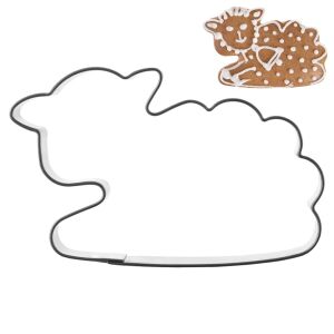 Acél bárány alakú sütiforma 6,5 cm 145121245 - Főzőedény & Sütőedény