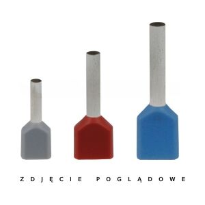 Kábelkivezetés HI 2X2.5/10 (100 db) 145123661 - Kábel érvéghüvely