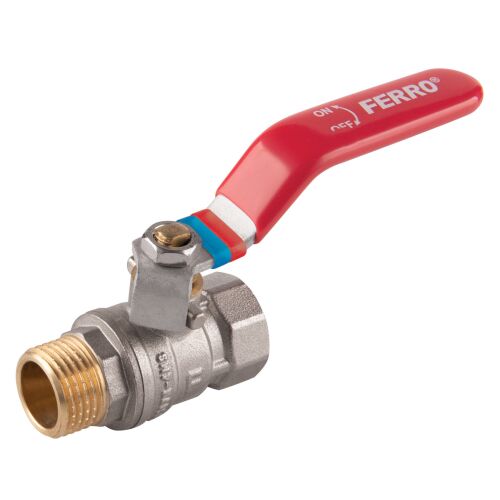 Nő-apa golyóscsap karral, 1 hüvelyk, F-Comfort 145125337