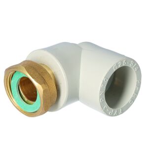 90°-os könyök félcsavarral GW 25/3/4"" - FÉM